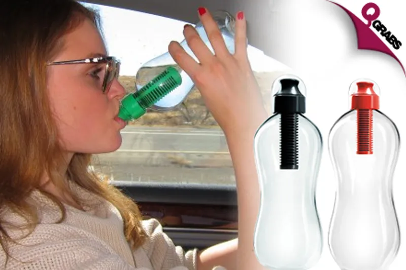 For QR39 Stay Hydrated with a Set of Two Water Filtration Bottles - Choose from 3 Sporty Colors! (QR69 Value)